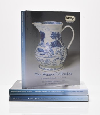 Lot 93 - Phillips' Auctioneers Watney Collection Catalogues, Parts 1-3
