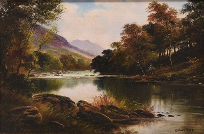 Lot 73 - George Willis Pryce (1866-1949) Three Oil River Landscapes