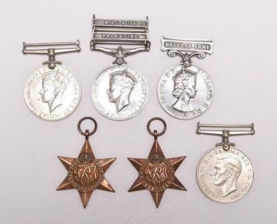 Lot 108 - Medal Group of Six to S/Sgt Jones, Scots Guards and MPSC