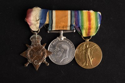 Lot 63 - Great War Trio to Lt. Henry H.E. Royle, King’s Regiment Liverpool