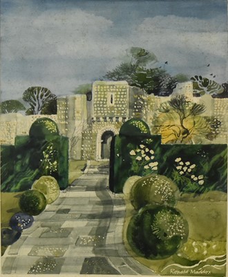 Lot 350 - Ronald Maddox (1930-2018), Folly and Topiary Garden