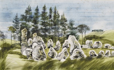 Lot 272 - Ronald Maddox (1930-2018), the Rollright Stones, Oxfordshire