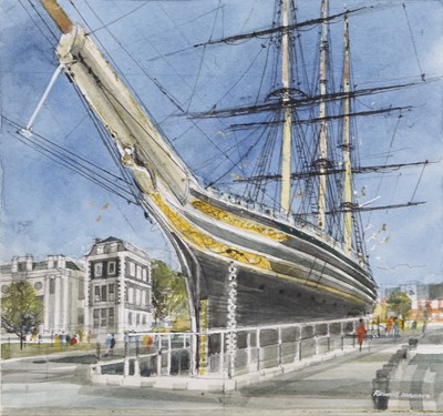 Lot 269 - Ronald Maddox (1930-2018), Cutty Sark, Greenwich