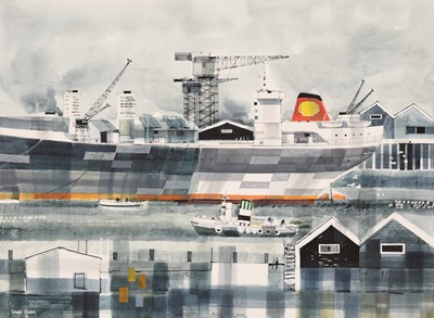 Lot 87 - Ronald Maddox (1930-2018), Pattern Shipyard, Sunderland