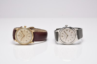 Lot 122 - Bulova and Benrus: Two gentleman's wristwatches