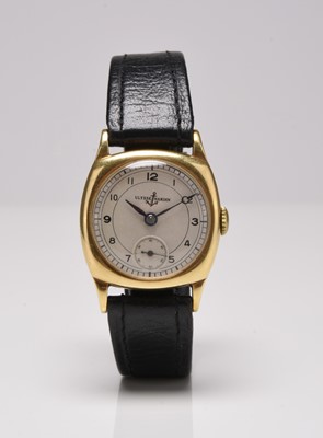 Lot 433 - Ulysse Nardin: A gentleman's 18ct gold wristwatch