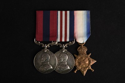 Lot 52 - Great War D.C.M. Trio to L/Sgt John Purcell, King’s Shropshire Light Infantry