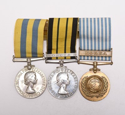 Lot Korean War and Mau Mau Uprising Medal Trio — Corporal Piercy, KSLI