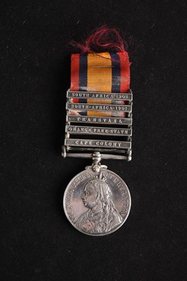 Lot 31 - Boer War QSA, 5 Clasps — Pte. G. Griffiths, 2nd Btn KSLI