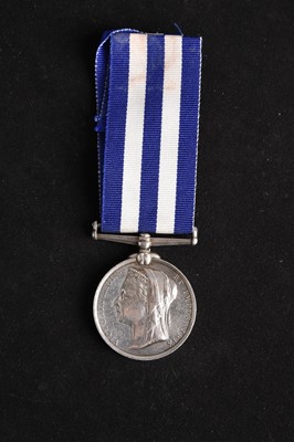 Lot 38 - Egypt and Sudan 1882–89 Medal — Pte. C. Walker, 1st Btn South Staffordshire Regiment
