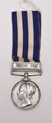 Lot Egypt and Sudan Medal, 1 Clasp Suakin — Pte. J. Pollard, 1st Btn Shropshire Light Infantry