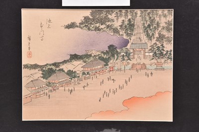 Lot 92 - Utagawa Hiroshige (1797-1858) a collection of six woodblock prints