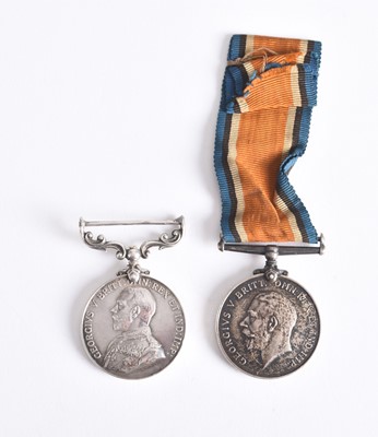 Lot 66 - Great War ‘Mesopotamian Campaign’ M.M. Pair to Pte. Noden, Cheshire Regiment