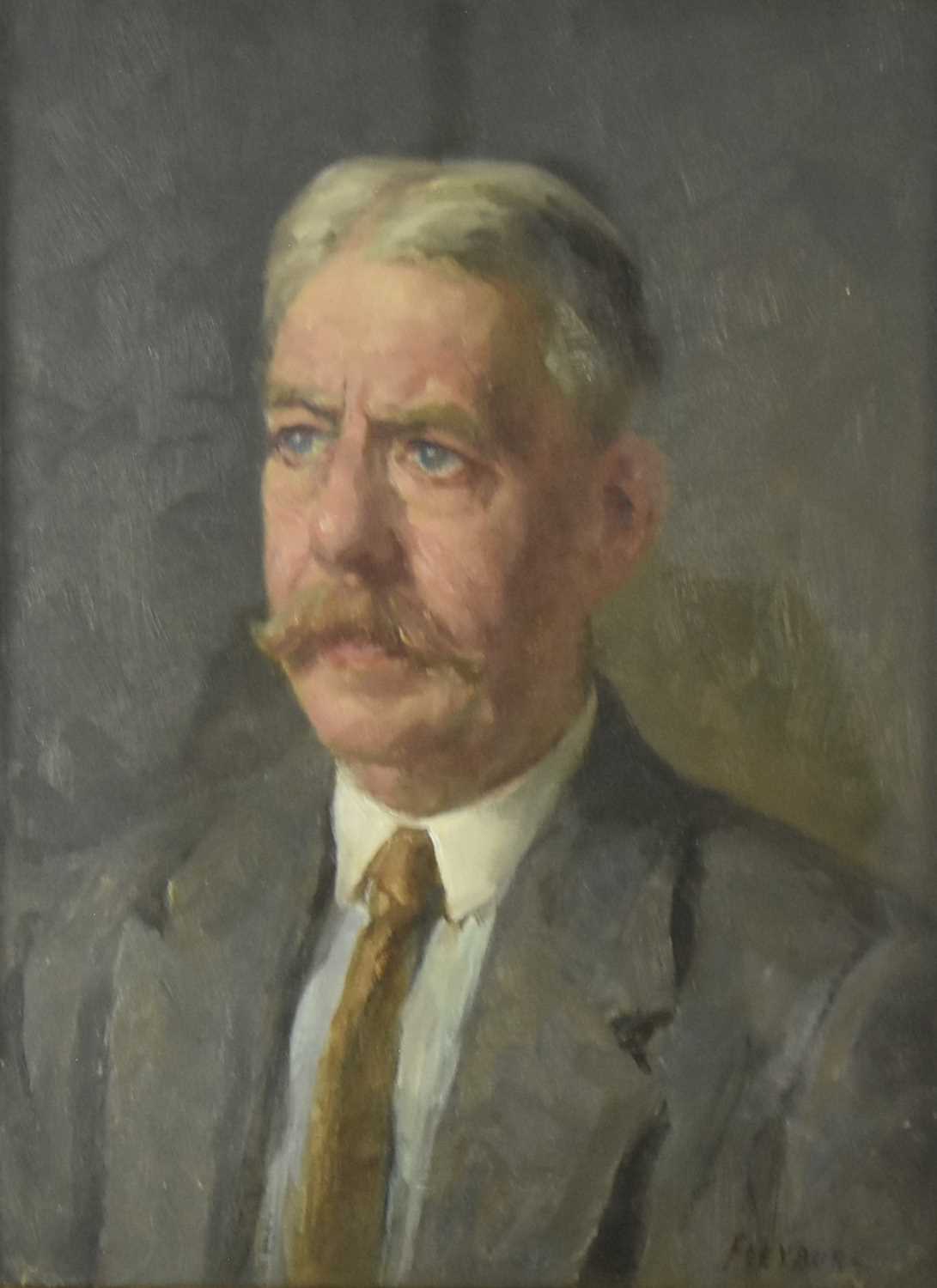 Lot 334 - British School (20th Century) Portrait of Colonel Edward Grey (b.1860)