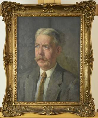Lot 334 - British School (20th Century) Portrait of Colonel Edward Grey (b.1860)