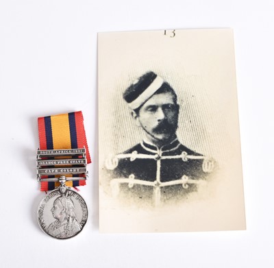 Lot 17 - Boer QSA, 3 Clasps — Corporal G. Hindley, 22nd Coy, 2nd Imperial Yeomanry