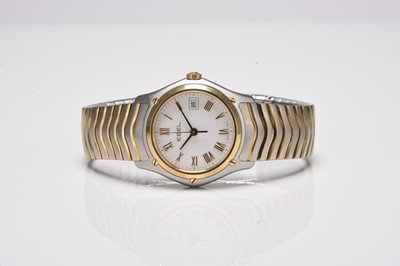 Lot 349 - Ebel: A lady's bi-metal Classic bracelet watch