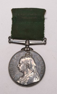 Lot Volunteer Force Long Service Medal, V.R. - Lieutenant Henry H. Etches, 2nd Vol Battalion KSLI