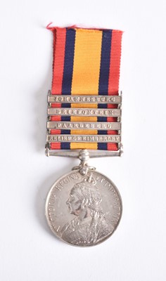 Lot 23 - Boer War QSA, 4 Clasps — Pte. H. Murphy, Cheshire Regiment