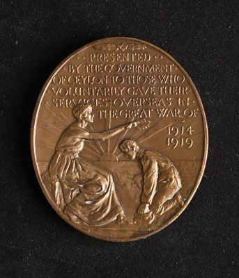 Lot 155 - Ceylon Volunteer Service Medal to H.W.R. Bertrand