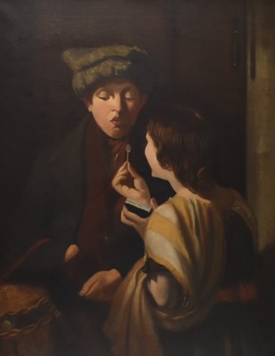Lot 30 - European School (19th Century) The Match Seller