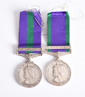 Lot 45 - GSM Medal Pair — Rifleman Budhiraj Rai, 1st Battalion 7th Gurkha Rifles