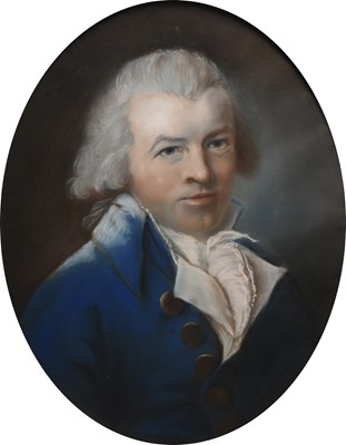 Lot 333 - After John Russell RA (1745-1806) Portrait of James Upton Tripp