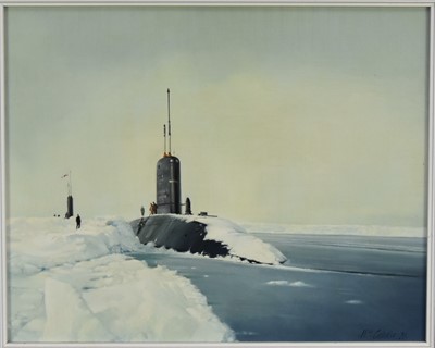 Lot 293 - William Calladine (b.1941) Polar Rendezvous