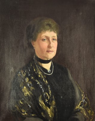 Lot 338 - Caroline Hall (19th-20th Century) Portrait of an a Lady