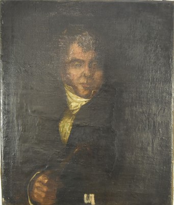Lot 339 - British School (19th Century) Portrait of a Gentleman, John Hasard