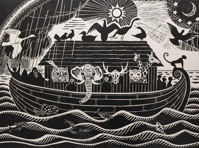 Lot 91 - Barbara Vincent (British 20th Century) Noah's Ark