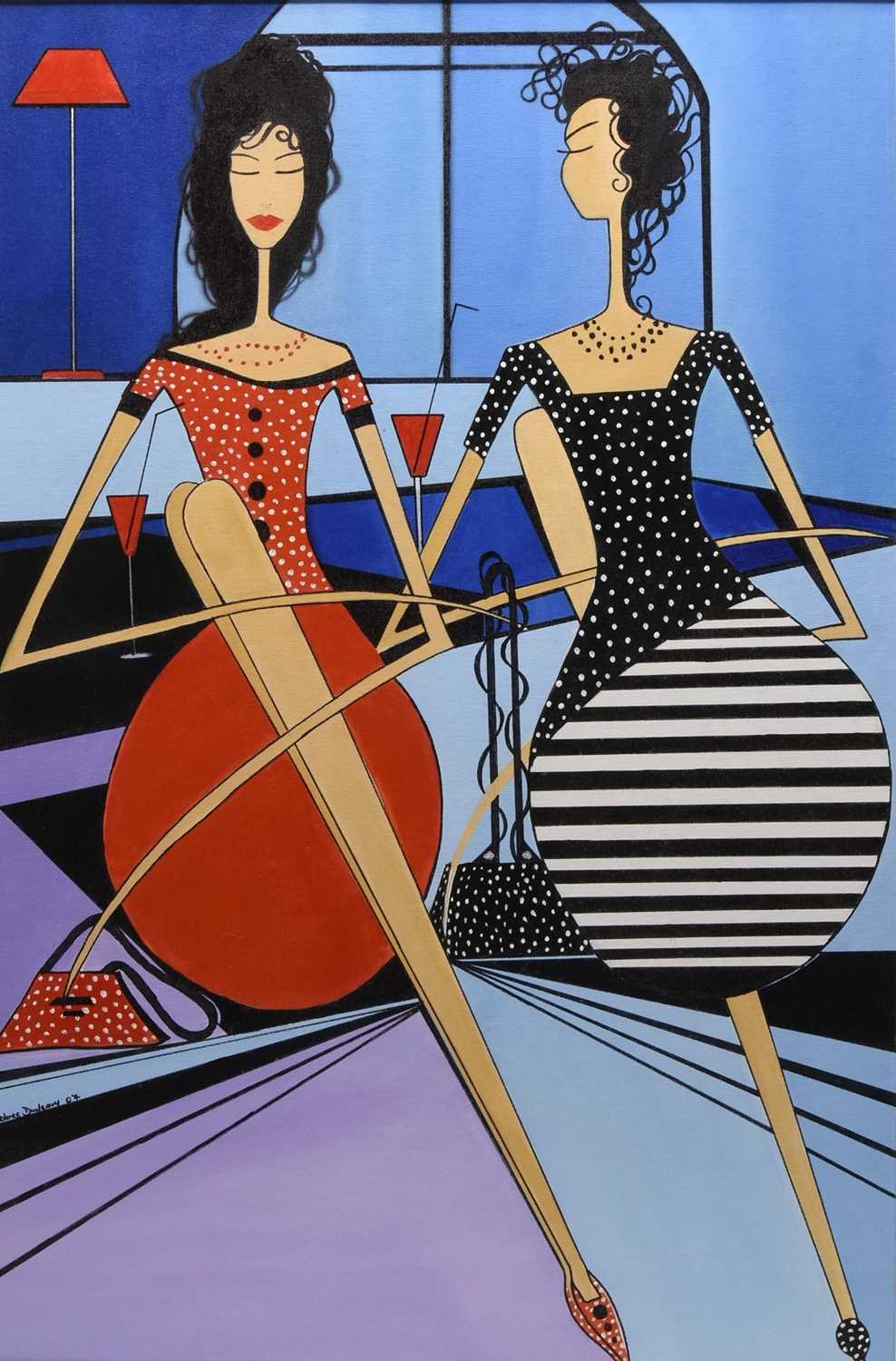 Lot 33 - Dolores Dunleavy (Irish Contemporary) Happy Hour