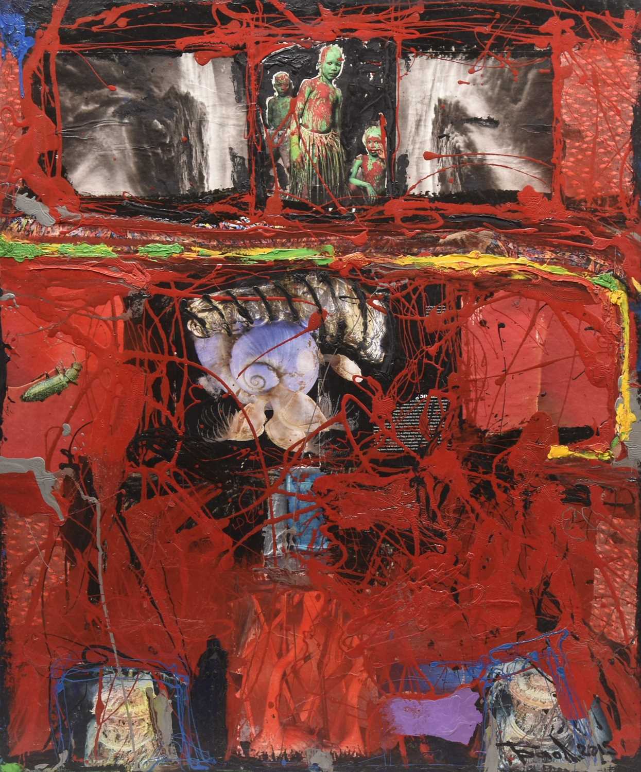 Lot 32 - Andriy Baranovskiy (Ukrainian b.1964) Red and Black