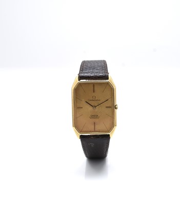 Lot 337 - Omega: A gentleman's 18ct gold Constellation wristwatch