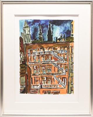 Lot 9 - Bob Dylan (American b.1941) Cityscape