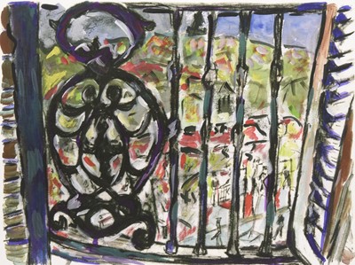 Lot 68 - Bob Dylan (American b.1941) Iron Railing