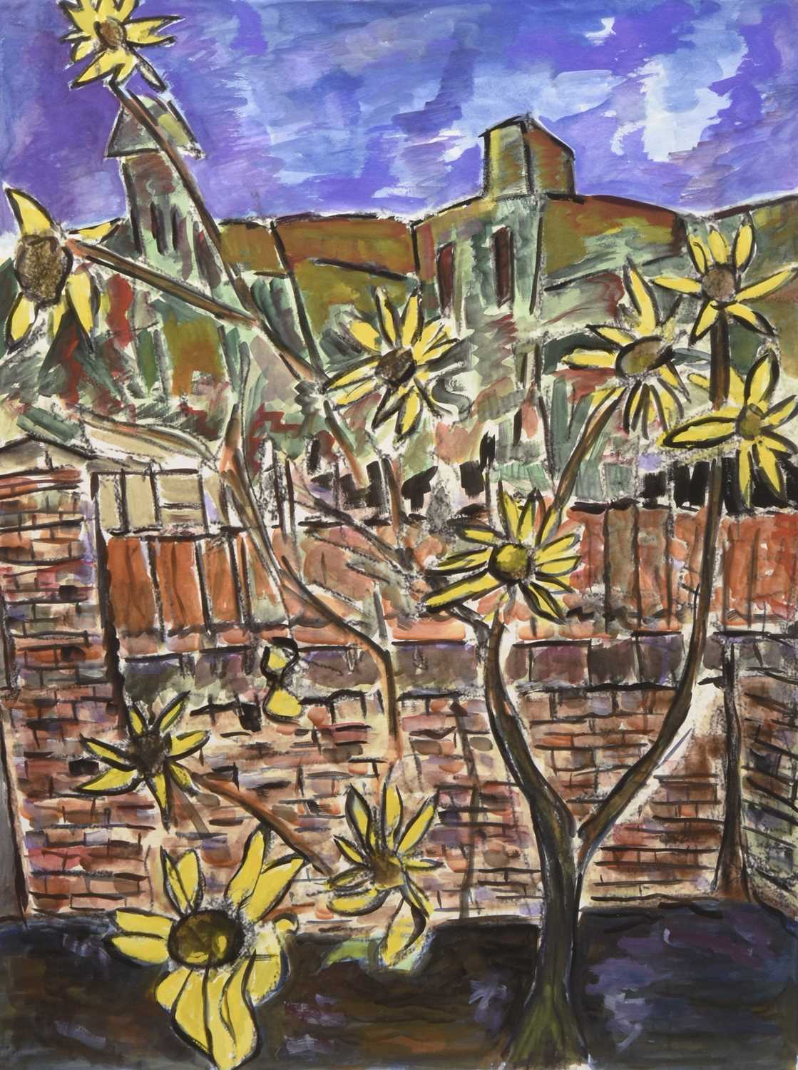 Lot 21 - Bob Dylan (American b.1941) Sunflowers