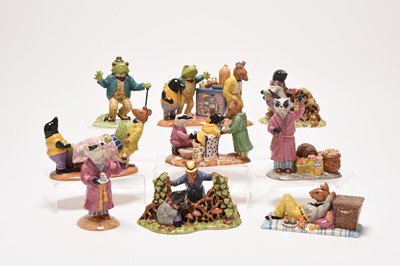 Lot 166 - Royal Doulton Wind in the Willows Collection figures