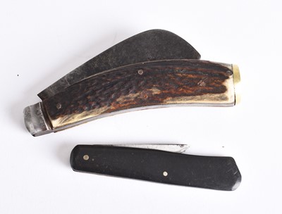 Lot 303 - Two Saynor (Sheffield) folding knives