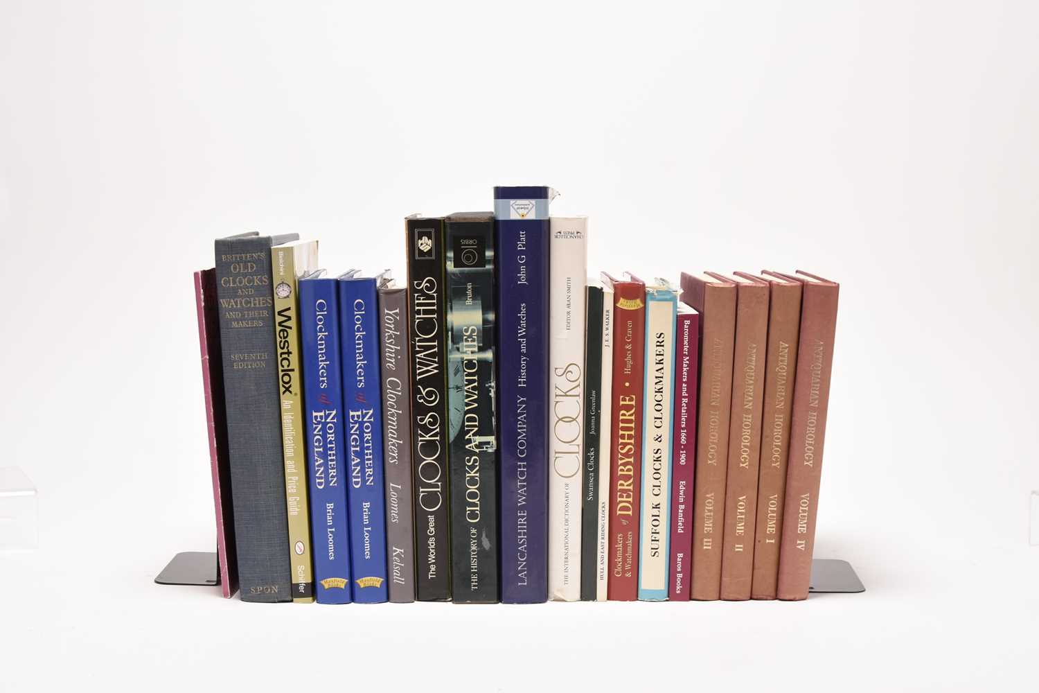 Lot 220 - Reference books on clocks and watches