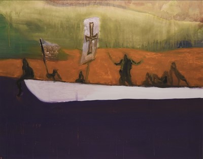 Lot 28 - Peter Doig (Scottish b.1959) Canoe