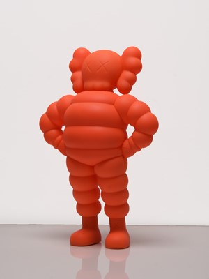 Lot 24 - Kaws (American b.1974) Chum (Orange)