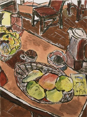 Lot 194 - Bob Dylan (American b.1941) Still Life with Peaches