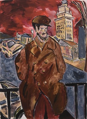 Lot 48 - Bob Dylan (American b.1941) Man on a Bridge