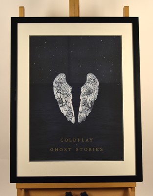Lot 121 - A collection of Coldplay memorabilia bearing ink signatures