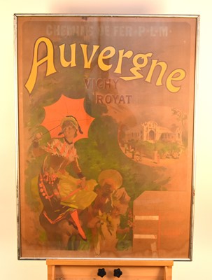 Lot 39 - Jules Cheret (1836-1932), Auvergne travel poster