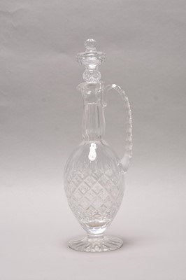 Lot 193 - An etched Royal Doulton twin-handled loving cup and a Royal Doulton claret decanter