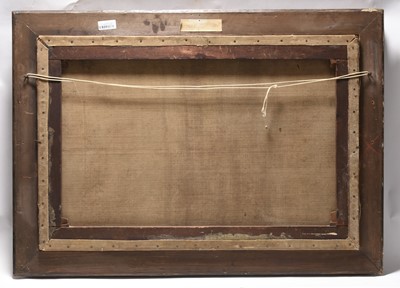 Lot 33 - Edwin Henry Boddington (c.1836-1905) Fishing at a Pool in Late Afternoon Sun