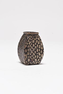 Lot 83 - A small Martin Brothers vase, dated 1907 (repaired)