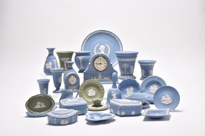 Lot 64 - A collection of Wedgwood including various jasperware and some Royal Worcester etc